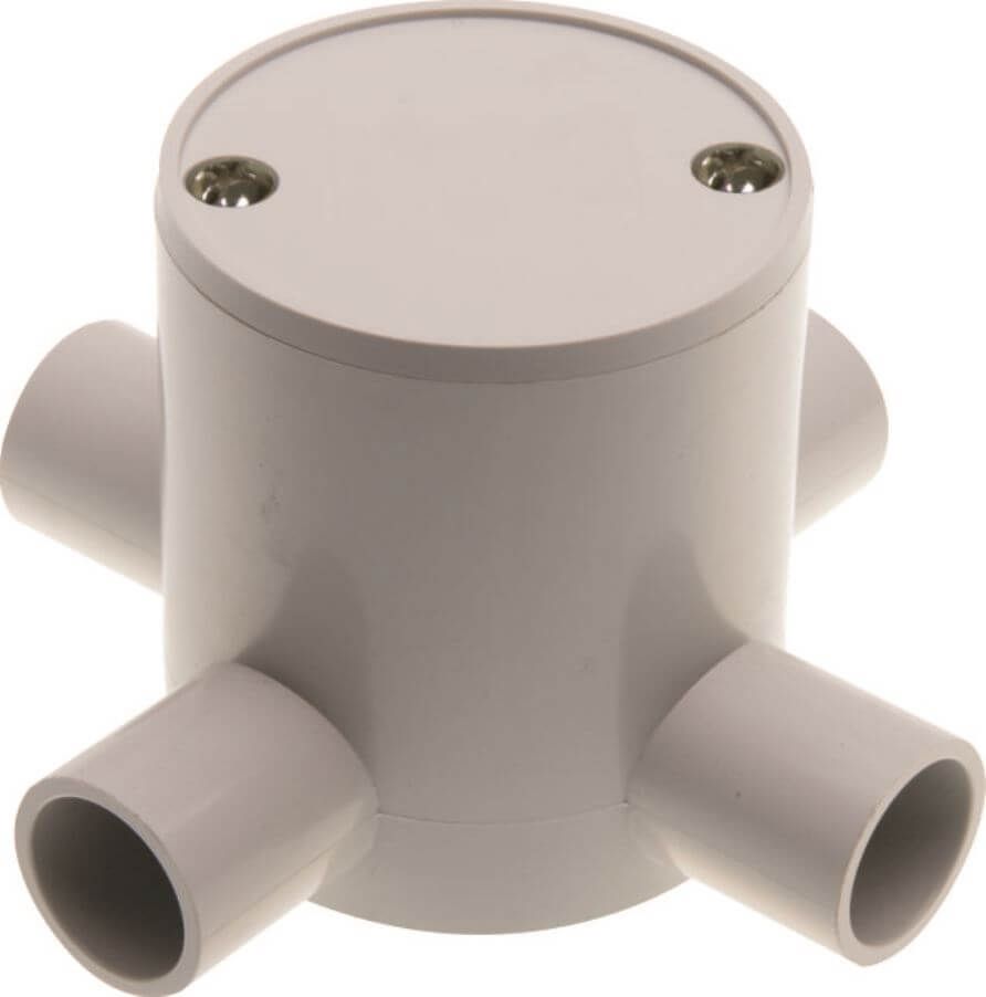 Pvc Deep Junction Box Conduit Ducting Electrical Accessories Sydney Electrical