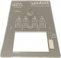 Metering Template Transparent Acrylic