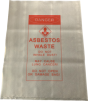 PRINTED ASBESTOS BAG 600mm x 450mm x 200um 25PK